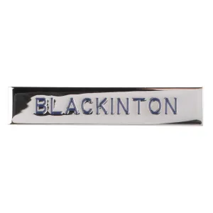 Blackinton Quality Namebar Polished - Silv-X