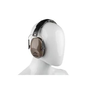 Walker's Low Profile Folding Ear Muffs - FDE