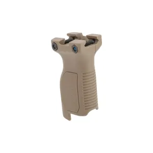 Strike Industries Angled Vertical Grip with Cable Management - Long - Picatinny - FDE