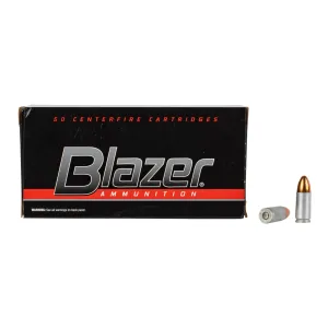 CCI Blazer 9mm 115gr Full Metal Jacket Aluminum Case Ammo - Box of 50
