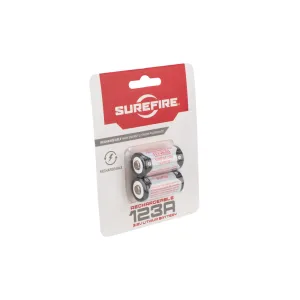 SureFire LFP 123A Rechargeable Batteries - 2 Pack