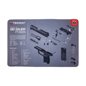 TekMat SIG Sauer P365 Gun Cleaning Mat