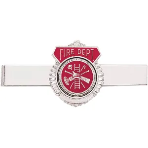 Blackinton Fire Department Tie Bar - Nickel