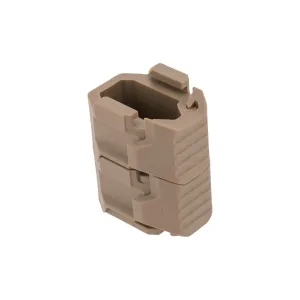 Strike Industries Stacked Angled Grip Extension - FDE