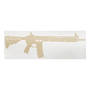 Sons Of Liberty Gun Works M4-SDI Rifle Sticker - FDE