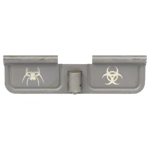 Spike's Tactical Laser Engraved Ejection Door - Biohazard