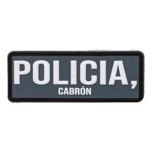 Violent Little Machine Shop Policia, Cabron Morale Patch