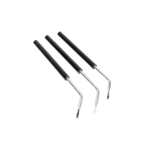 Birchwood Casey Angled Cleaning Brushes - Bronze, Nylon & Stainless - 3 pack
