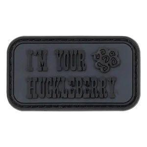 Violent Little Machine Shop I'm Your Huckleberry Morale Patch - Blackout