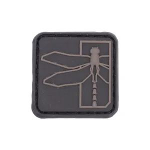 Haley Strategic 1" Dragonfly Morale Patch - Black & Dark Grey