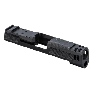 Norsso Rail EDC XP Stripped Slide - Sig P365 X-Macro - 507K Cut - Black
