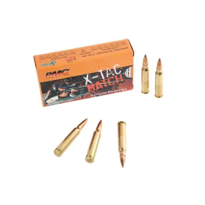 PMC Ammunition X-TAC .223 Remington 77 gr Sierra OTM - Box of 20