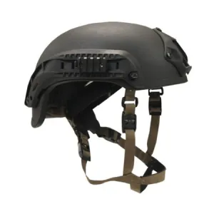 United Shield International Sprint Ballistic Helmet - Ultra High Cut - Level IIIA - USI Rails and NVG Mount - 7-Pad System - X Harness
