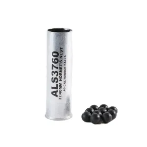 ALS 37/40MM Homets Nest, .60 Cal Rubber Balls - 21 count - 1 Round