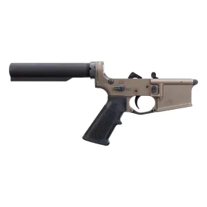 Aero Precision Carbine Complete AR-15 Lower Receiver Gen 2 - No Stock - Kodiak Brown