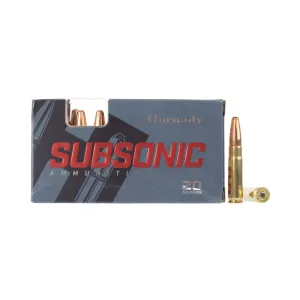 Hornady Subsonic 300 Blackout 190gr Sub-X - Box of 20