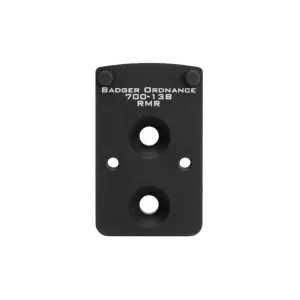 Badger Ordnance C1 RMR 12 O'Clock Mount - Black