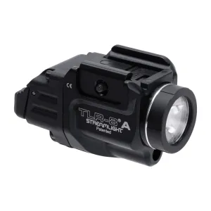 Streamlight TLR-8A FLEX Sub Gun Compact Weapon Light with Red Laser - 500 Lumens - Black