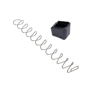 Tyrant CNC Magazine Extension +4/5 for Glock 17/19X/22/34/45 - Black