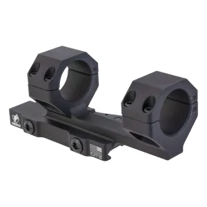 American Defense AD Delta-C 2" Cantilevered 30mm QD Scope Mount With TAC Lever - 1.5" Mount Height - Black