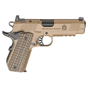 Springfield Armory TRP AOS Optic Ready .45 ACP 1911 Pistol - 4.25" - Coyote - 3x 7rd Mags