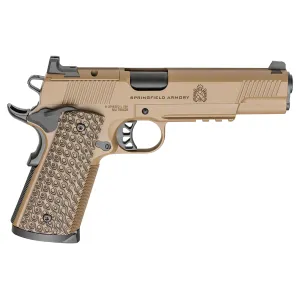 Springfield Armory TRP AOS Optic Ready .45 ACP 1911 Pistol - 5.0" - Coyote - 3x 8rd Mags