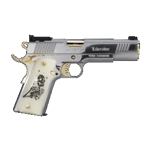 European American Armory MC1911S Liberador III 9mm 1911 Pistol - 5.0" - Silver - 1x 8rd Mag