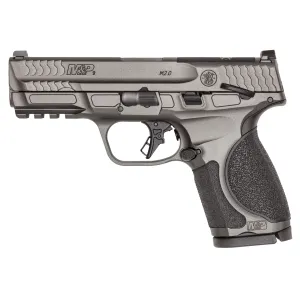 Smith & Wesson M&P 2.0 Metal Compact OR Optic Ready 9mm Pistol - 4.25" - Grey - 2x 10rd Mags