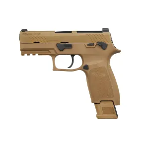 SIG Sauer M18 CSS 9mm Pistol - 3.9" - Coyote - 1x 17rd, 2x 21rd Mags