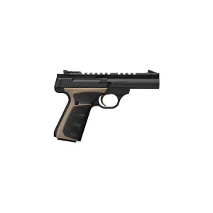 Browning Buck Mark Field Target .22 LR Rimfire Pistol - 4.0" - FDE - 2x 10rd Mags