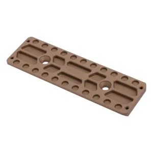 ANNEX Defense ARCA Rail Section - M-LOK - 4.65" - Tan Anodize