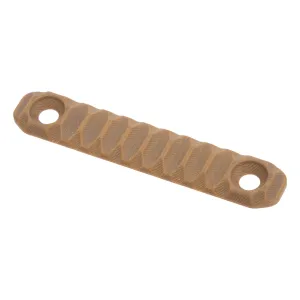 ANNEX Defense Rail Cover - G10 - 2 SLOT - M-LOK - Tan