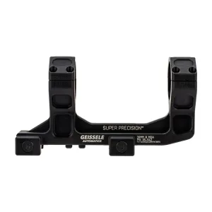 Geissele Automatics AR-15 Super Precision Scope Mount - 30mm - 1.93" Height - Black - BLEMULA