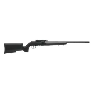 Savage Arms A22 Rifle 22 LR - 22" - Satin Blue - Boyds Pro Varmint Black Stock