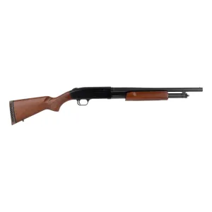 Mossberg 500 Combo Field/Security 12ga 3" Pump-Action Shotgun - 18.5" and 28" Barrel - 5+1 Capacity - Wood/Blued