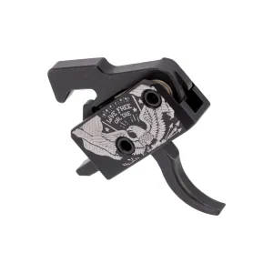 Rise Armament RA-140 Super Sporting Trigger - Live Free or Die - Curved - Open Box