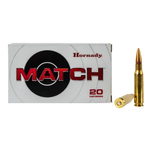 Hornady Match 308 Win 168gr BTHP Match - Box of 20