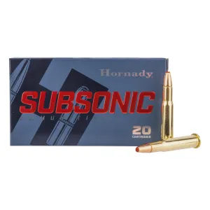 Hornady Subsonic 30-30 Win 175gr Sub-X - Box of 20 - Ammo