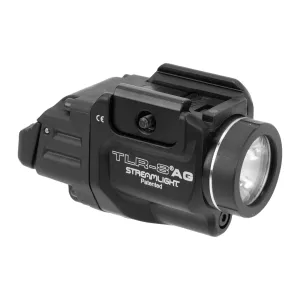 Streamlight TLR-8A G FLEX Sub Gun Compact Weapon Light with Green Laser - 500 Lumens - Black