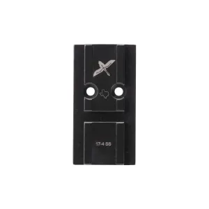 Forward Controls Design 17-4 Stainless Steel Optic Plate For GLOCK Gen 5 MOS - Aimpoint ACRO