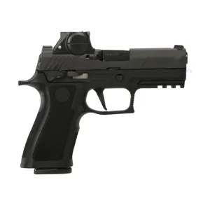 Sig Sauer Off Duty M18 9mm Pistol w/ ROMEO M17 - 3.9" - Manual Safety - 21 Round - Black - QUALIFIED INDIVIDUALS ONLY