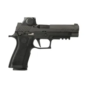 SIG Sauer Off Duty M17 Optic Ready 9mm Pistol With ROMEO M17 - Mod Poly X Grip - Manual Safety - 21 Round - Black - QUALIFIED INDIVIDUALS ONLY