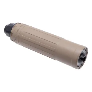 Dead Air Silencers Sandman X 7.62 GMS Low Back Pressure Silencer with Xeno Mount - FDE