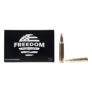Freedom Munitions Range 55 gr FMJ .223 Remington Ammunition - 50 Rounds