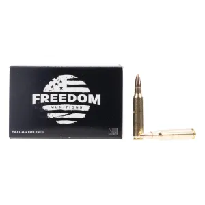Freedom Munitions Range 223 Rem 62gr FMJ Ammo - Box of 50