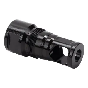 Rearden PRS 5/8x24 Muzzle Brake - Plan B Mount - Square - .375 - Black Nitride