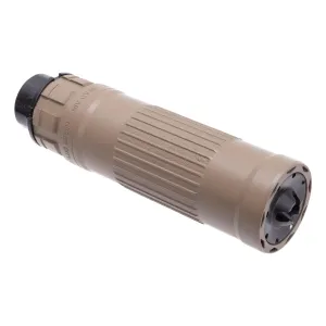 Dead Air Silencers Lazarus 6 5.56 / 6mm Low Back Pressure Silencer with Xeno Mount - FDE