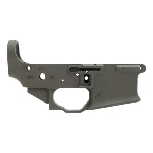 Sons of Liberty Gun Works / Forward Controls Design Billet Ambi AR-15 Lower Receiver - OD Cerakote