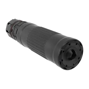 Dead Air Silencers Lazarus 6 5.56/6mm Low Back Pressure Suppressor With KeyMo Mount - Black