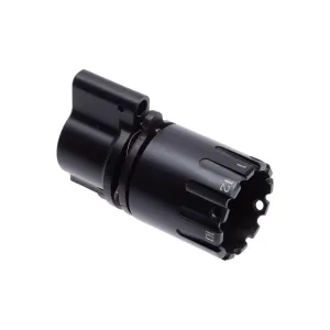 Riflespeed AR-15 Adjustable Gas Block with Quick Lever - 2.4" Length - Set Screw - .750"